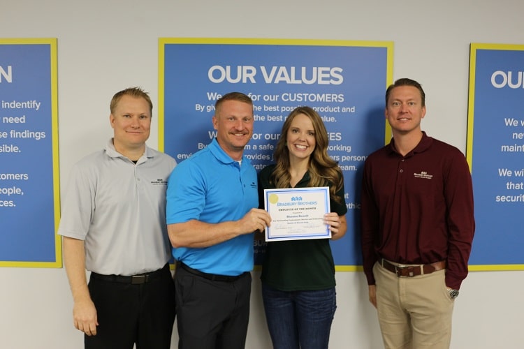 Employee of the Month March 2019