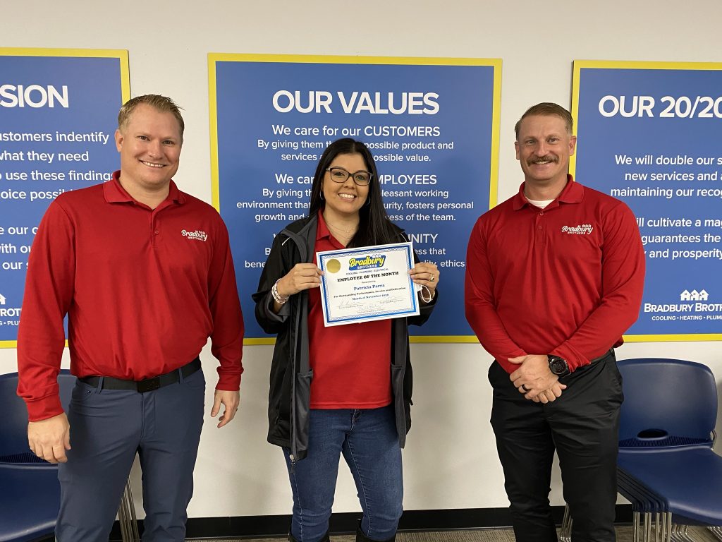 Employee of the Month November 2019 Ticia 