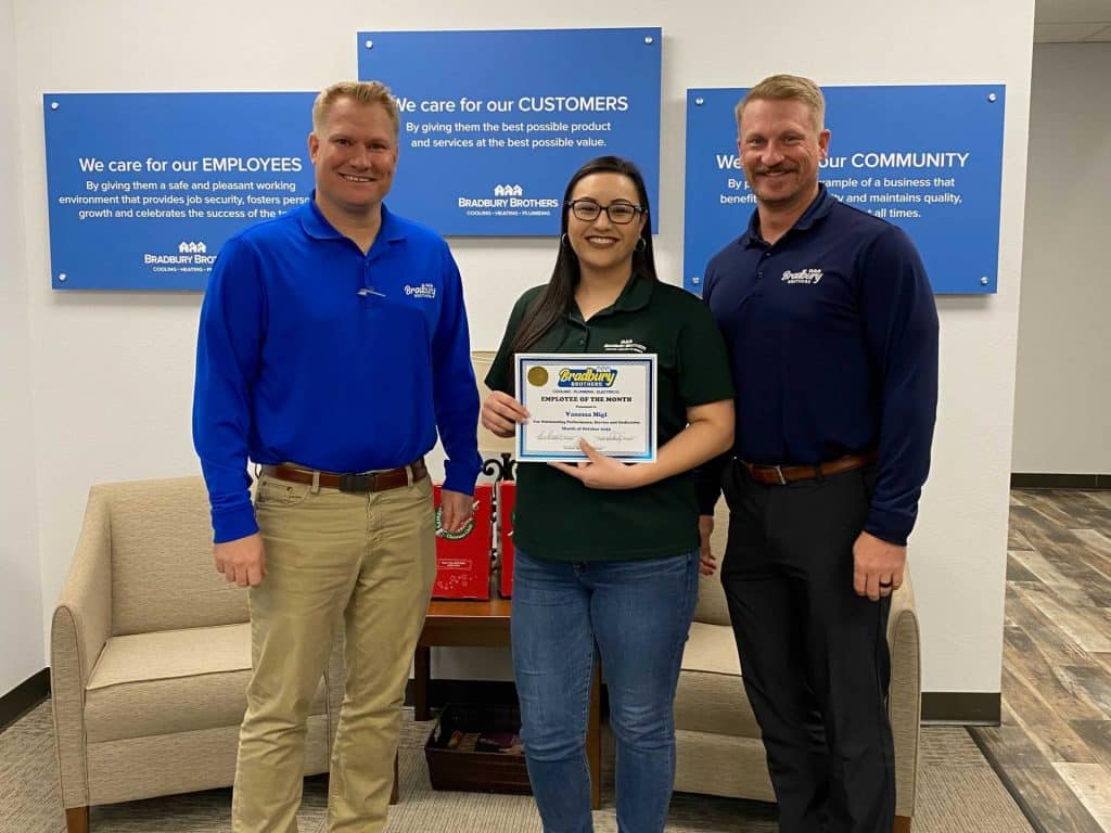 Employee of the Month November 2019 Ticia 